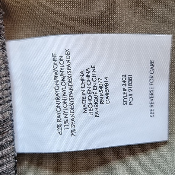 CAbi Jungle Skirt Taupe/Gray/Black Puma Leopard Print Size 4 NWOT - Picture 12 of 15